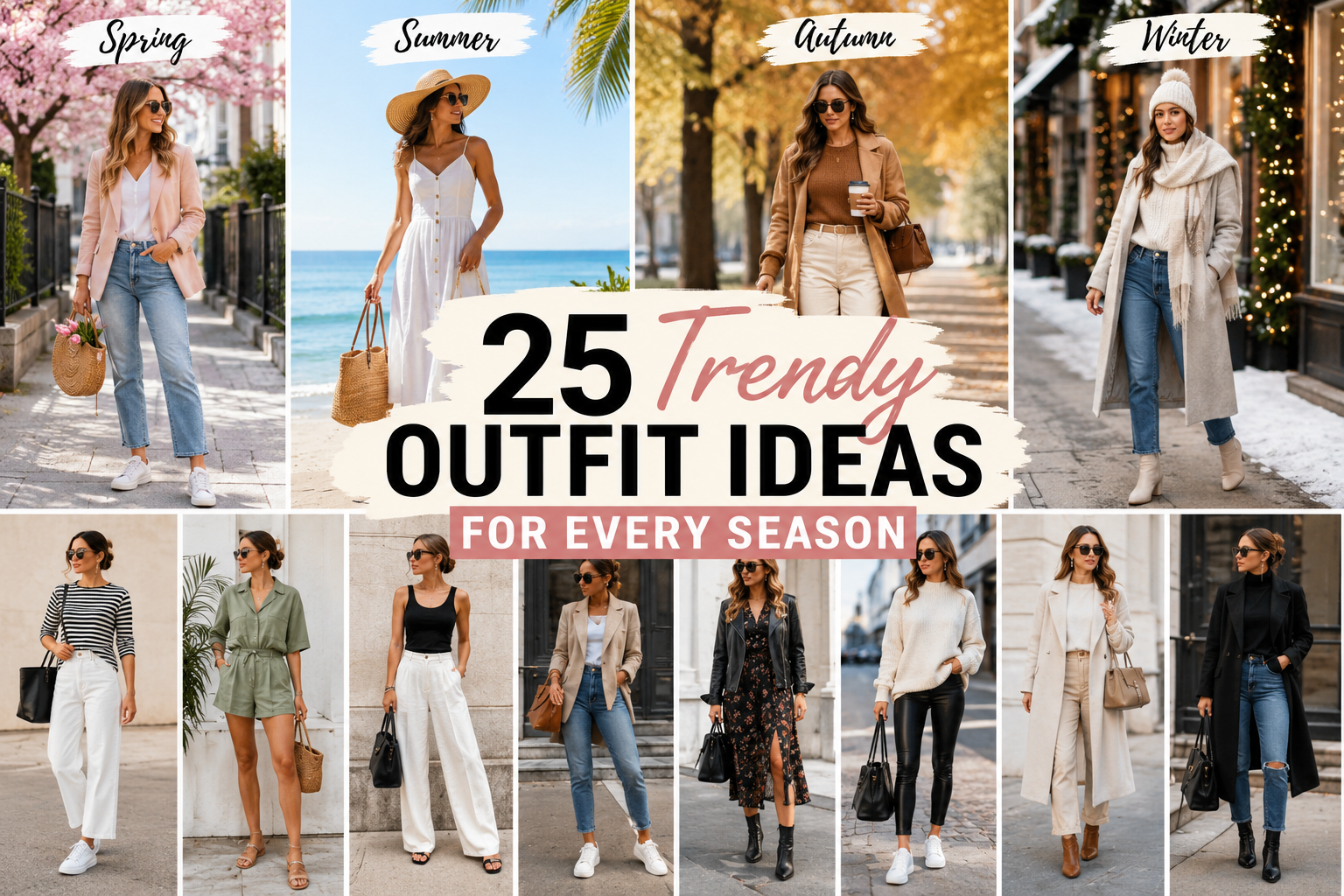 25 Trendy Outfit Ideas for Every Season